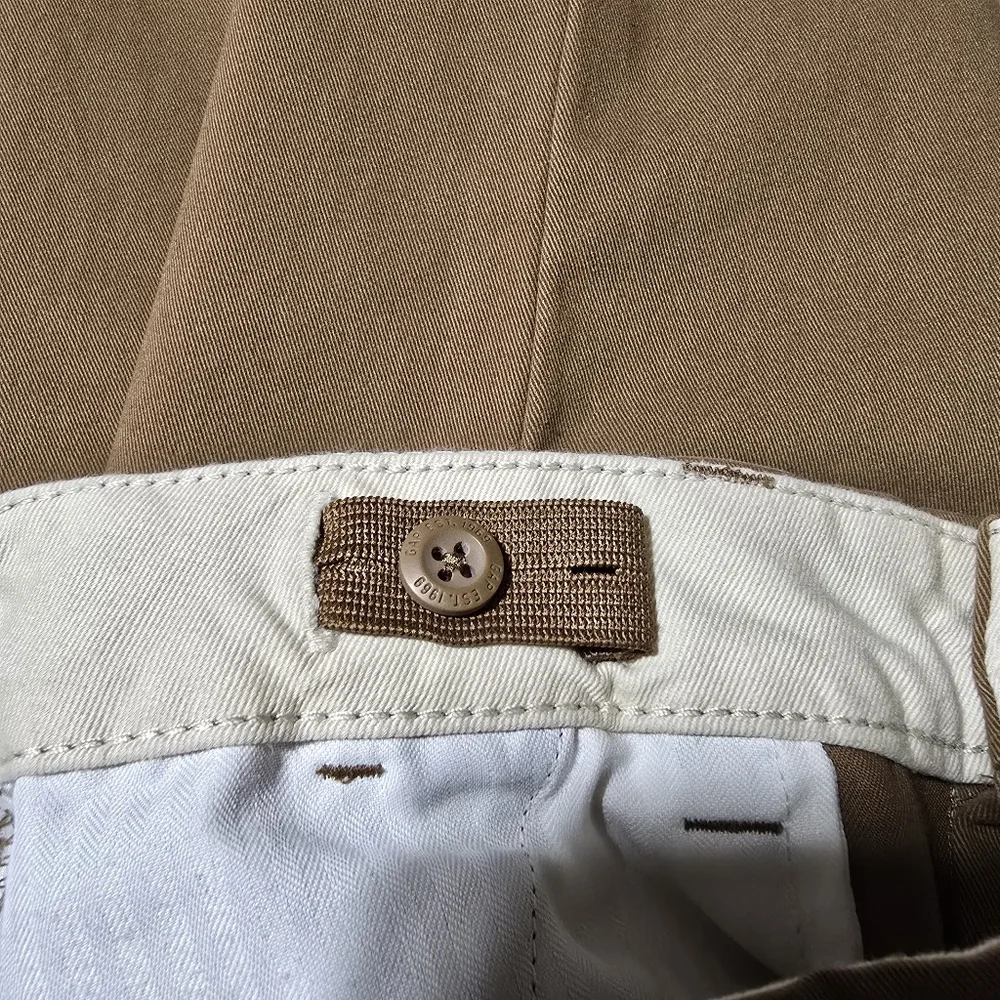 nwt GAP boys size‎ 18 Tech Skinny Pants Adjustable Waist Flat Front Tan